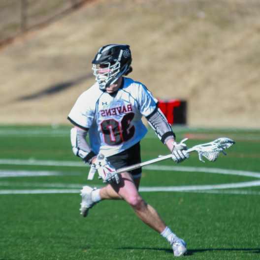Men's Lacrosse player looking to pass